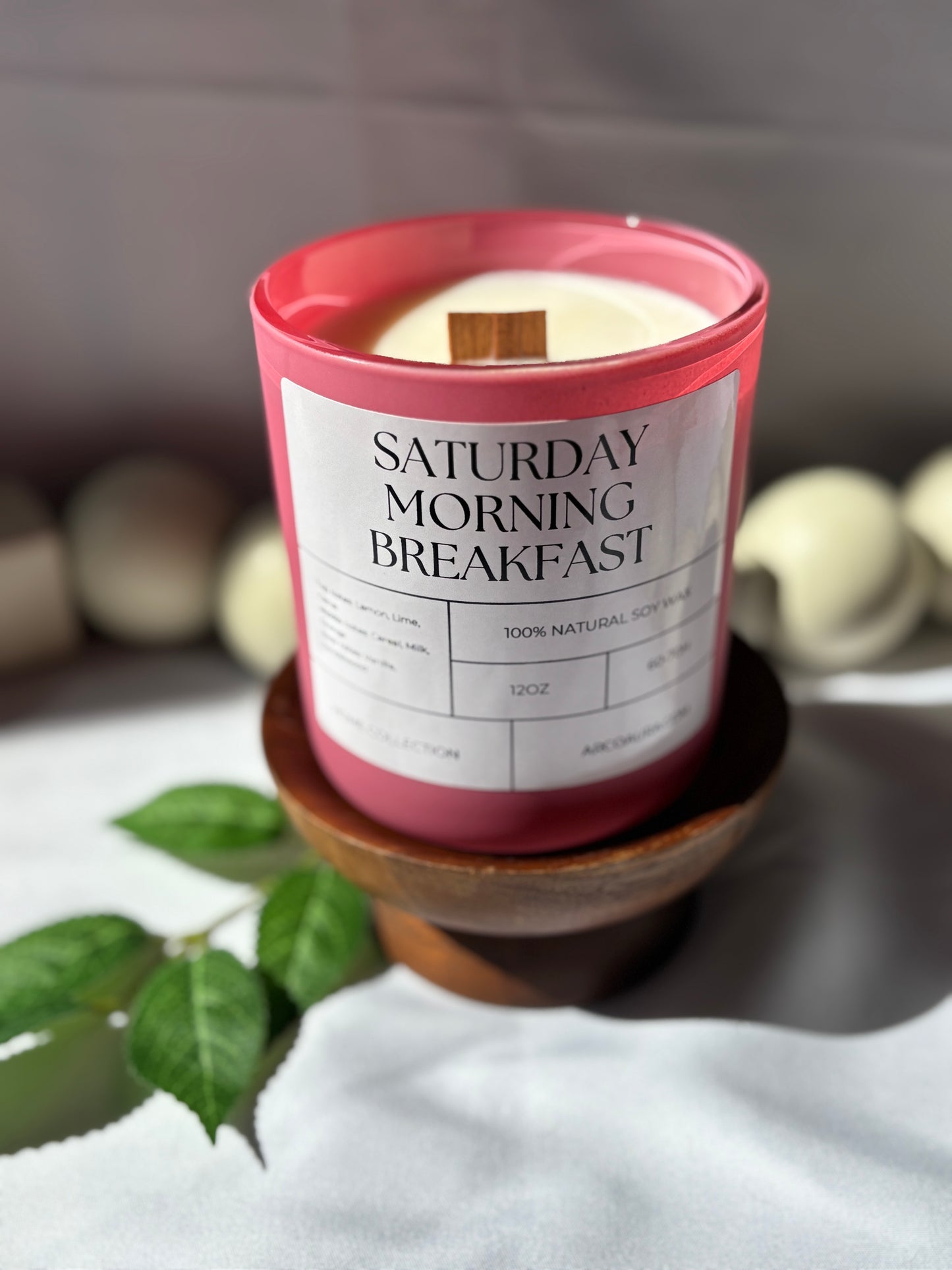 12oz Saturday Morning Breakfast Candle