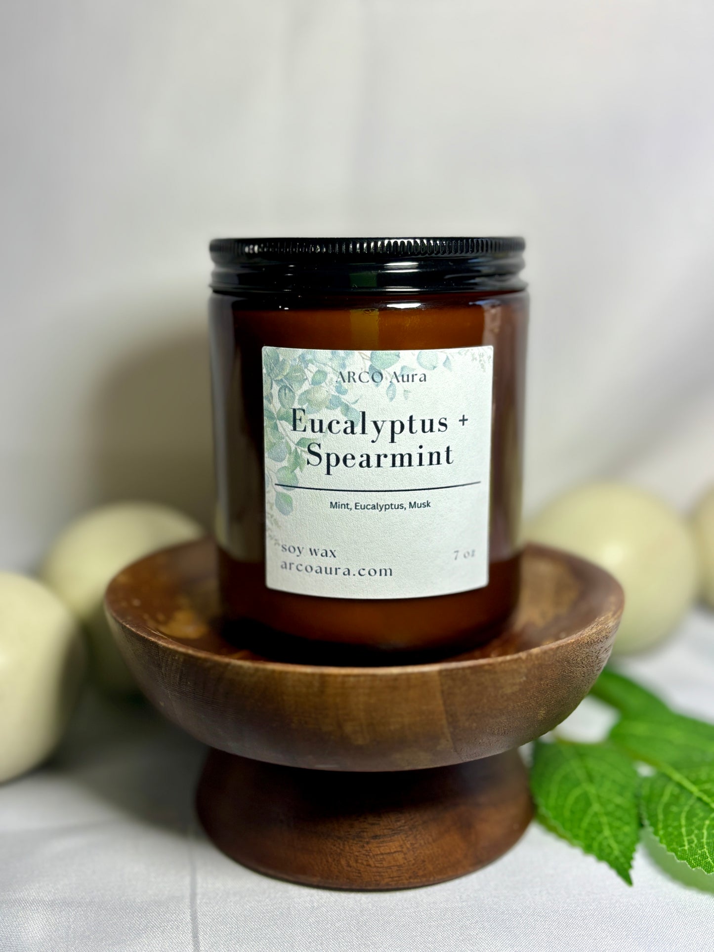 7oz Eucalyptus + Spearmint Candle