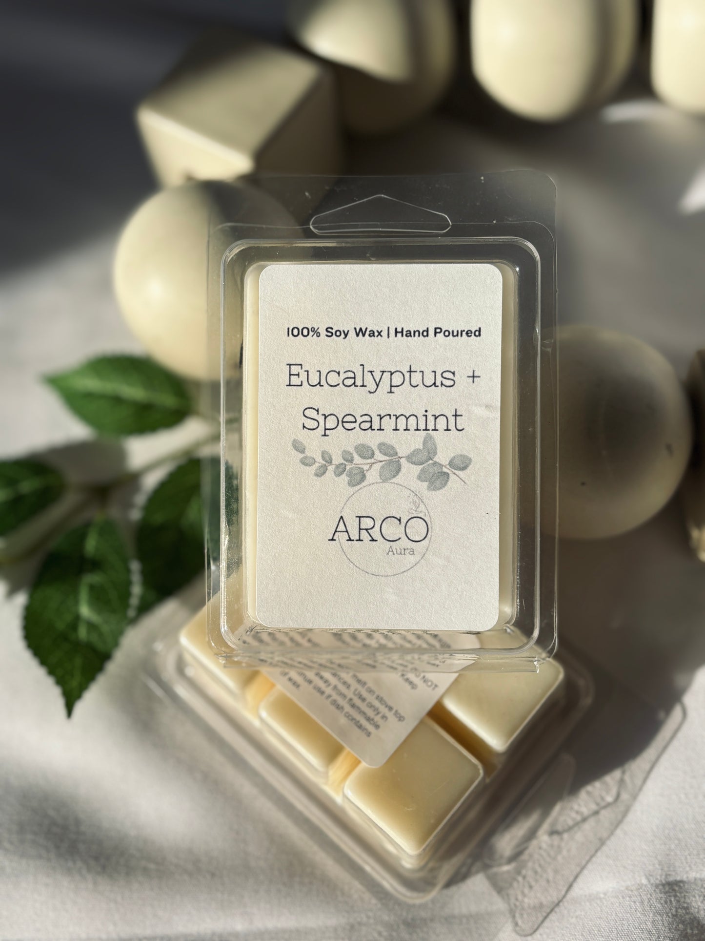 Eucalyptus + Spearmint Wax Melt