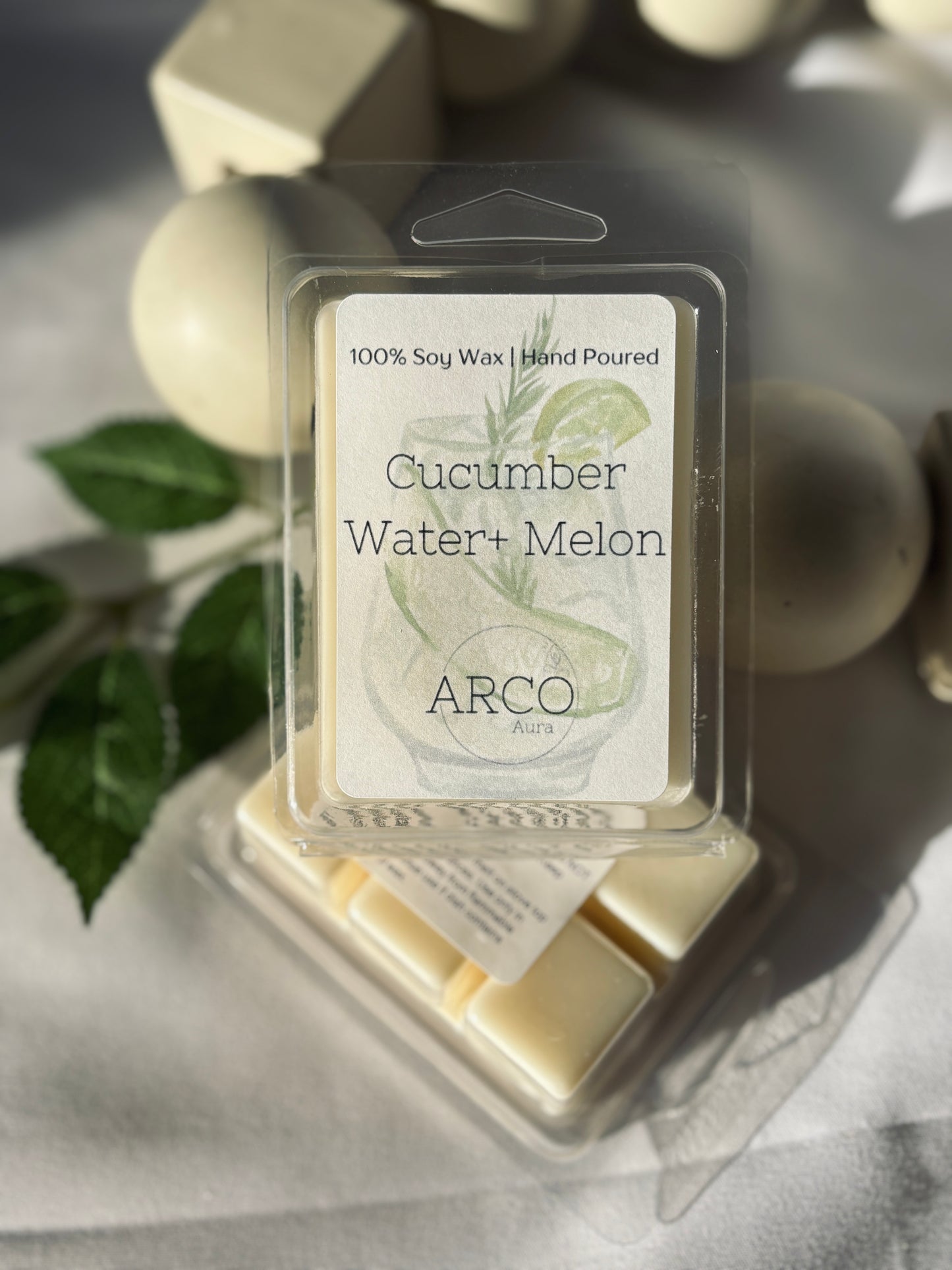 Cucumber Water and Melon Wax Melt