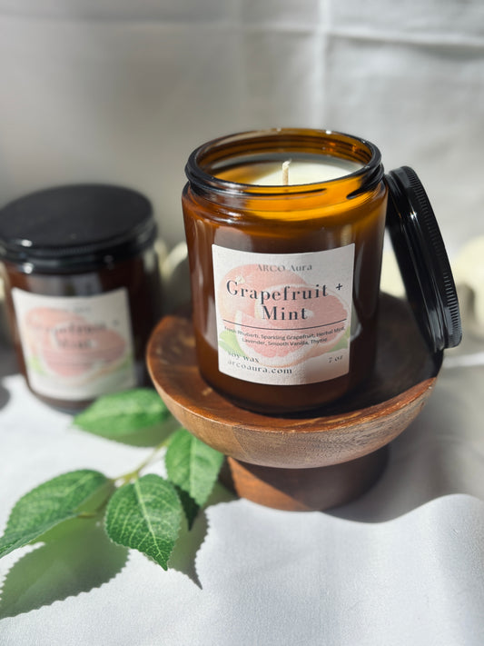7oz Grapefruit + Mint Candle