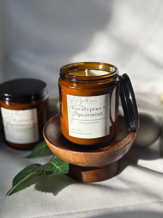 7oz Eucalyptus + Spearmint Candle