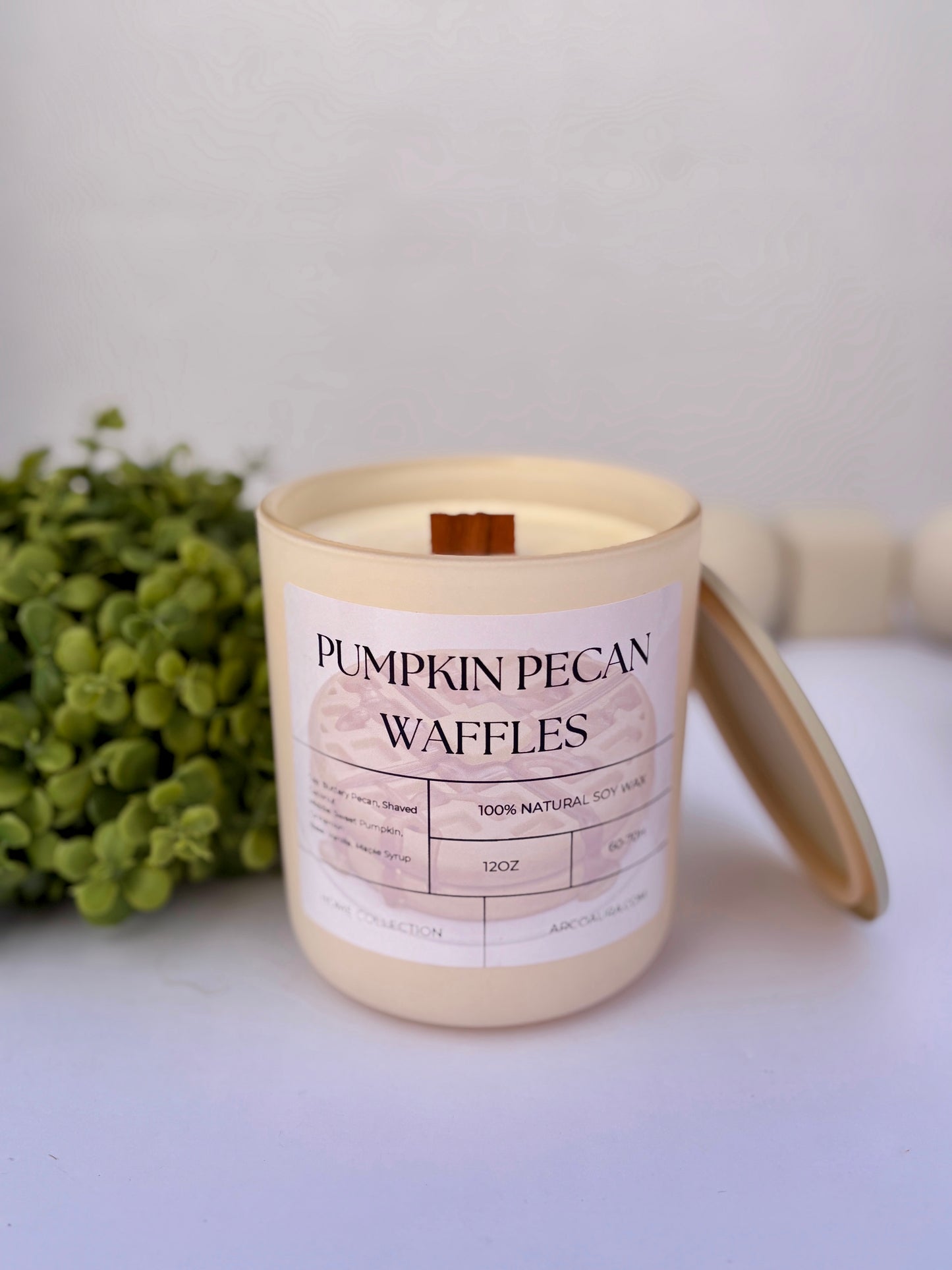 12oz Pumpkin Pecan Waffle Candle