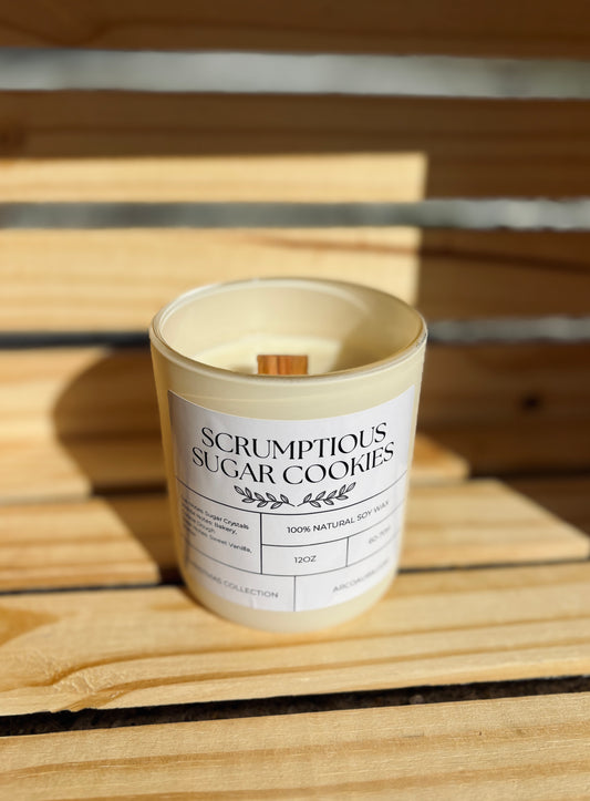 12oz Scrumptious Sugar Cookies Candle