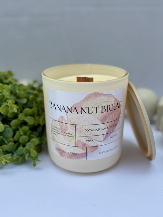 12oz Banana Nut Bread Candle