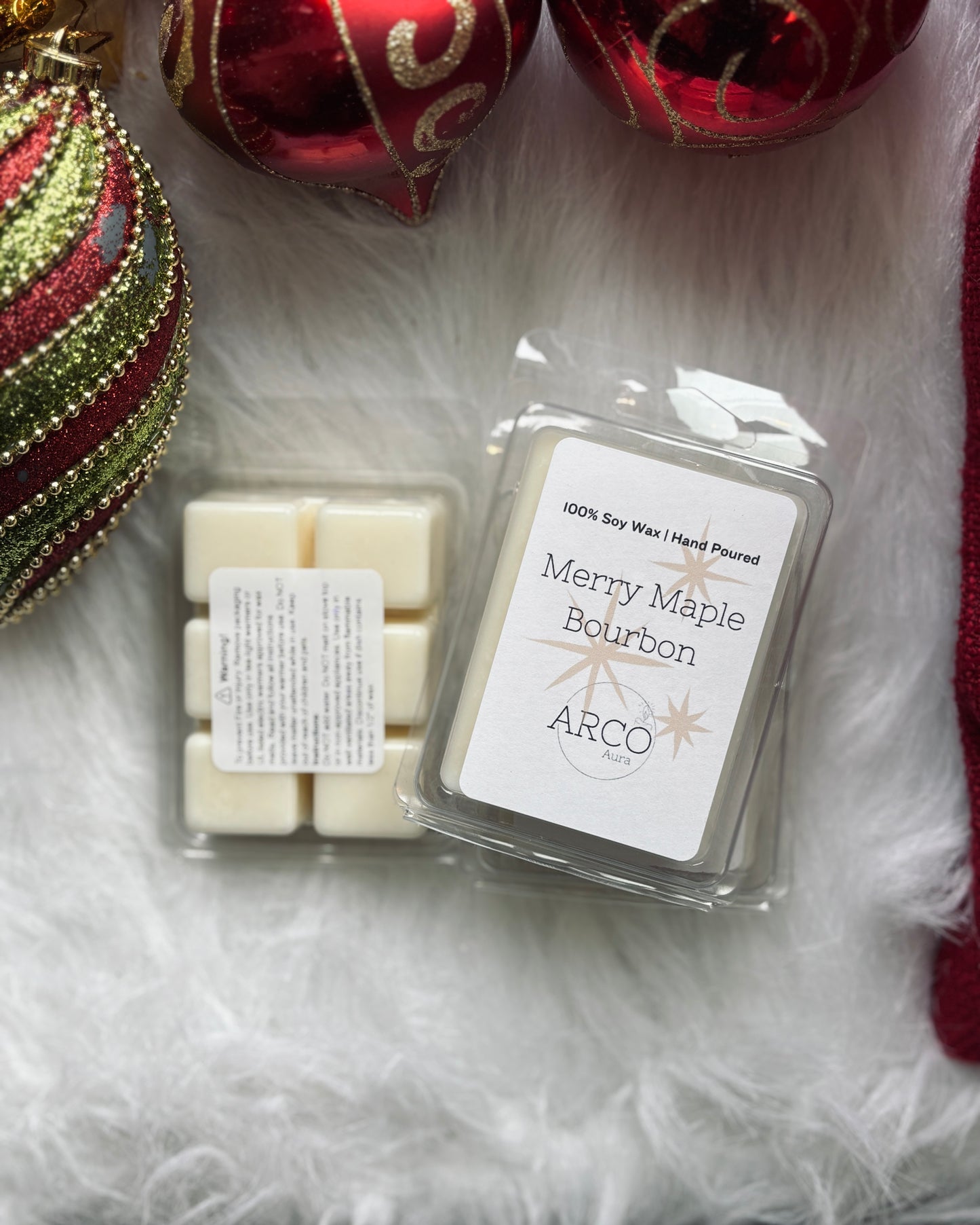 Merry Maple Bourbon Wax Candle