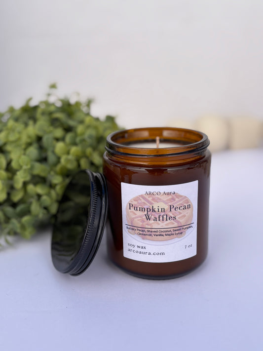 7oz Pumpkin Pecan Waffle Candle