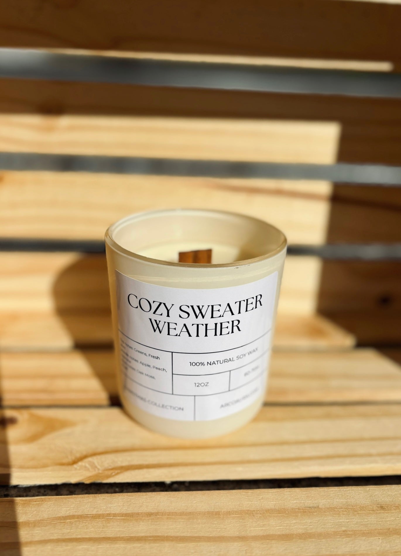 12oz Cozy Sweater Weather Candle